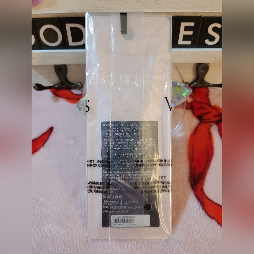 💓 Victoria's Secret Bare 2 Row Hook-and-Eye Bra Extenders 💓 - Picture 2 of 11